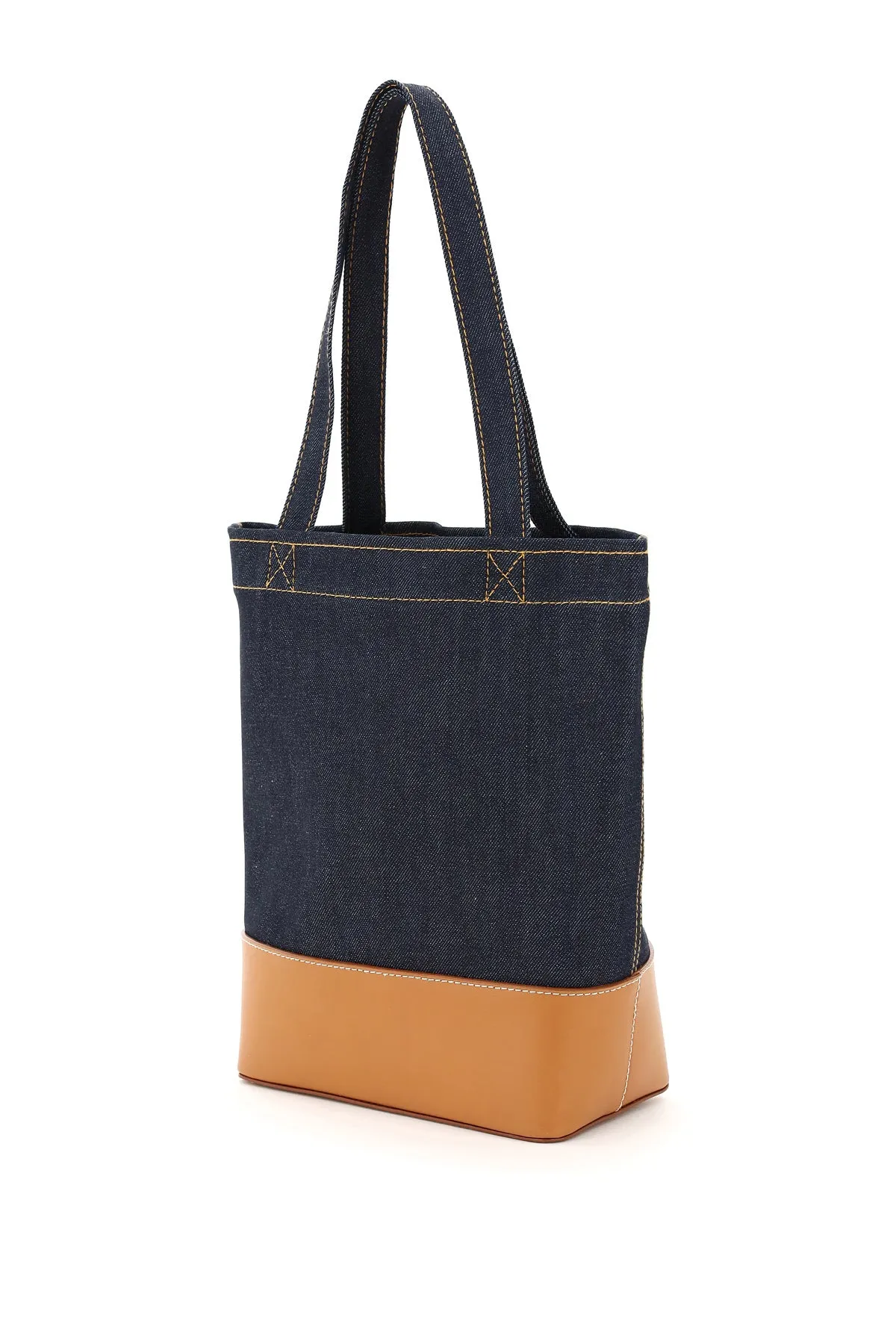 A.p.c. axelle denim small tote bag