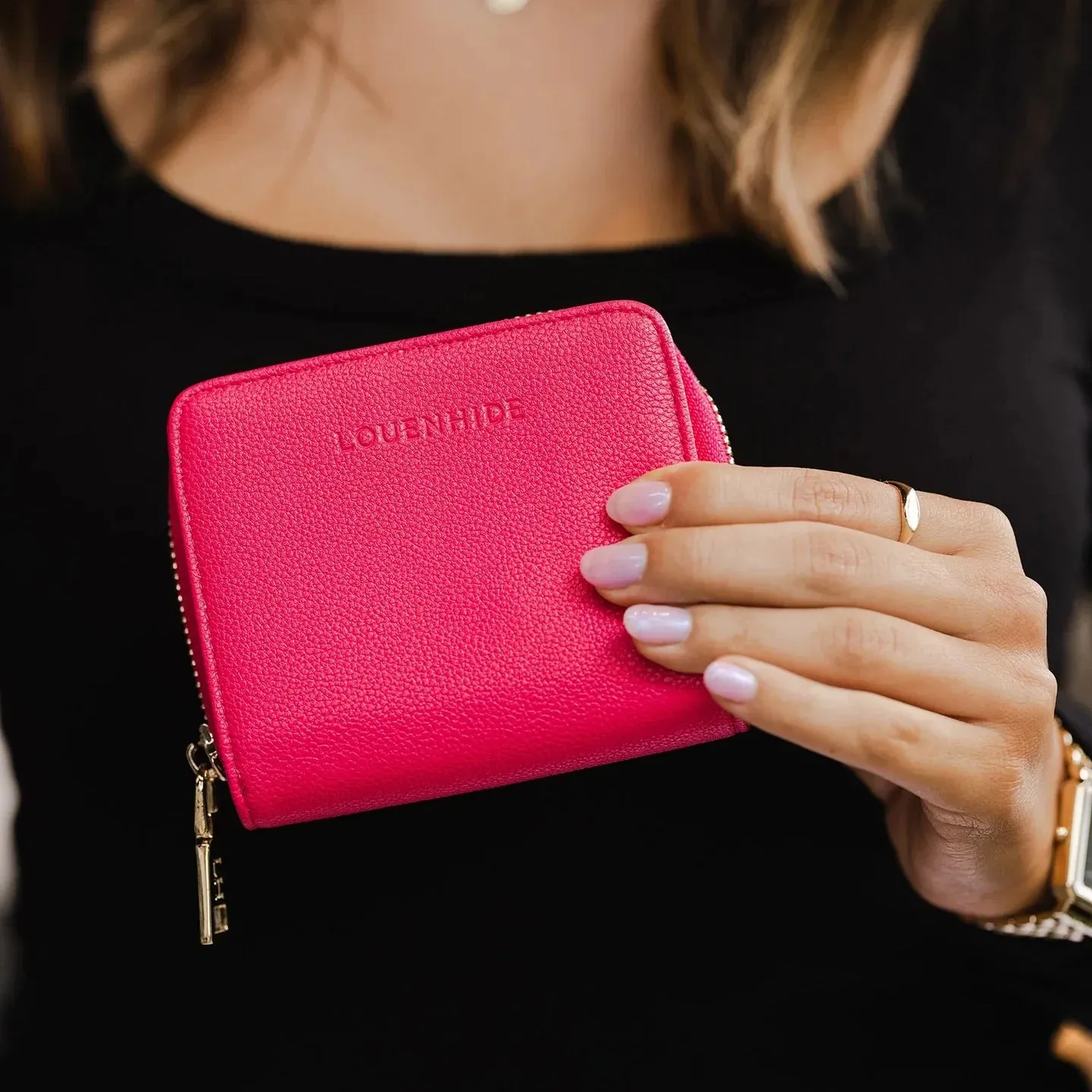 Bridget Wallet | Hot Pink