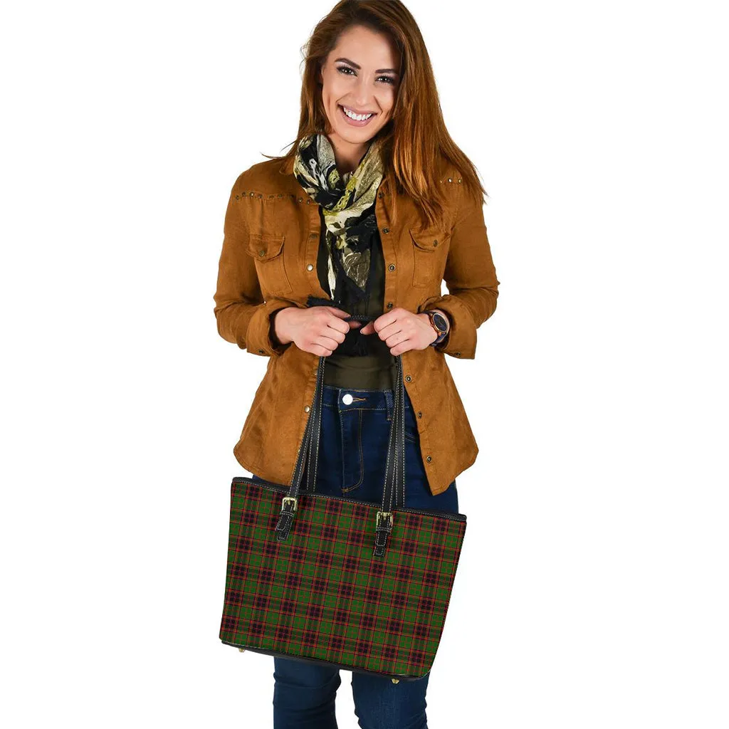 Buchan Tartan Leather Tote Bag