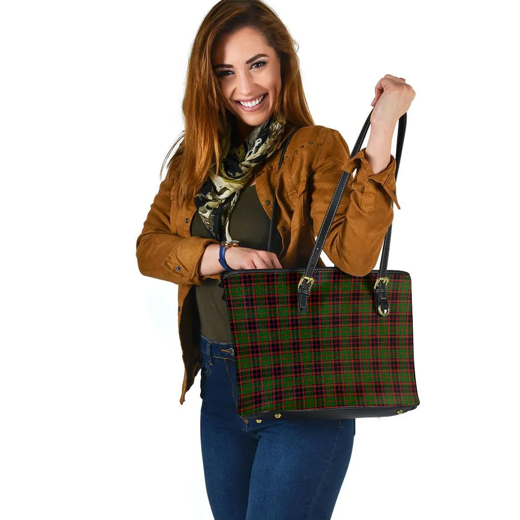 Buchan Tartan Leather Tote Bag