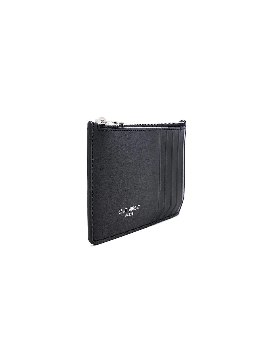 Cardholder Saint Laurent, black