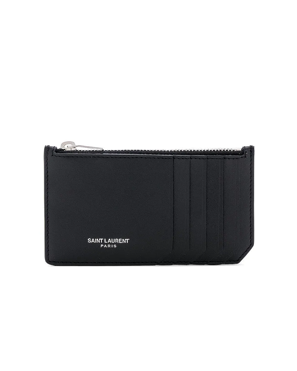 Cardholder Saint Laurent, black