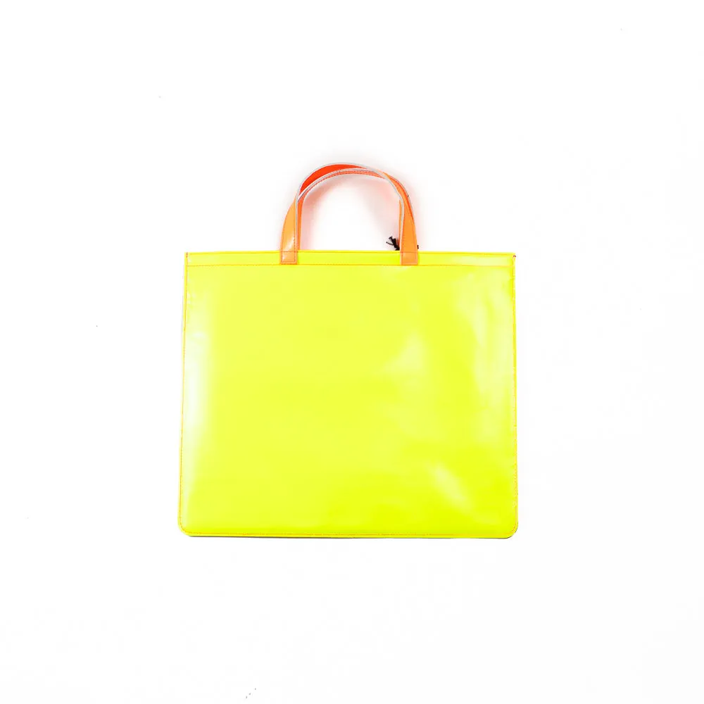 CDG Super Fluo Tote Bag (Yellow/Orange)