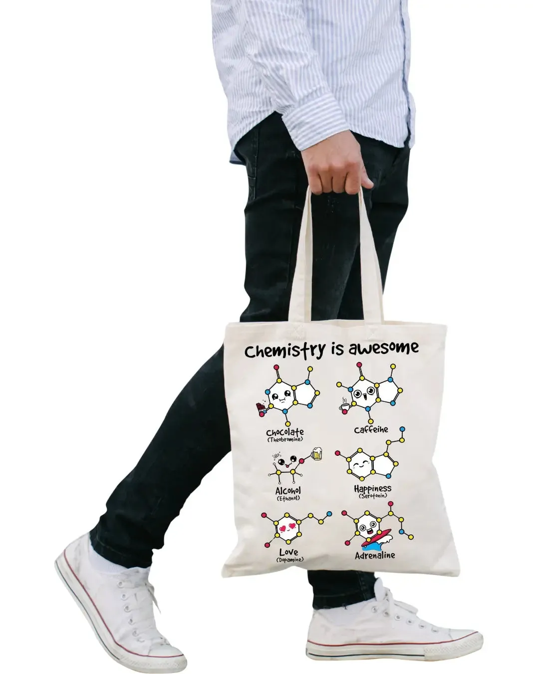 Chemistry Daily Thaila -  Canvas Reusable Bags