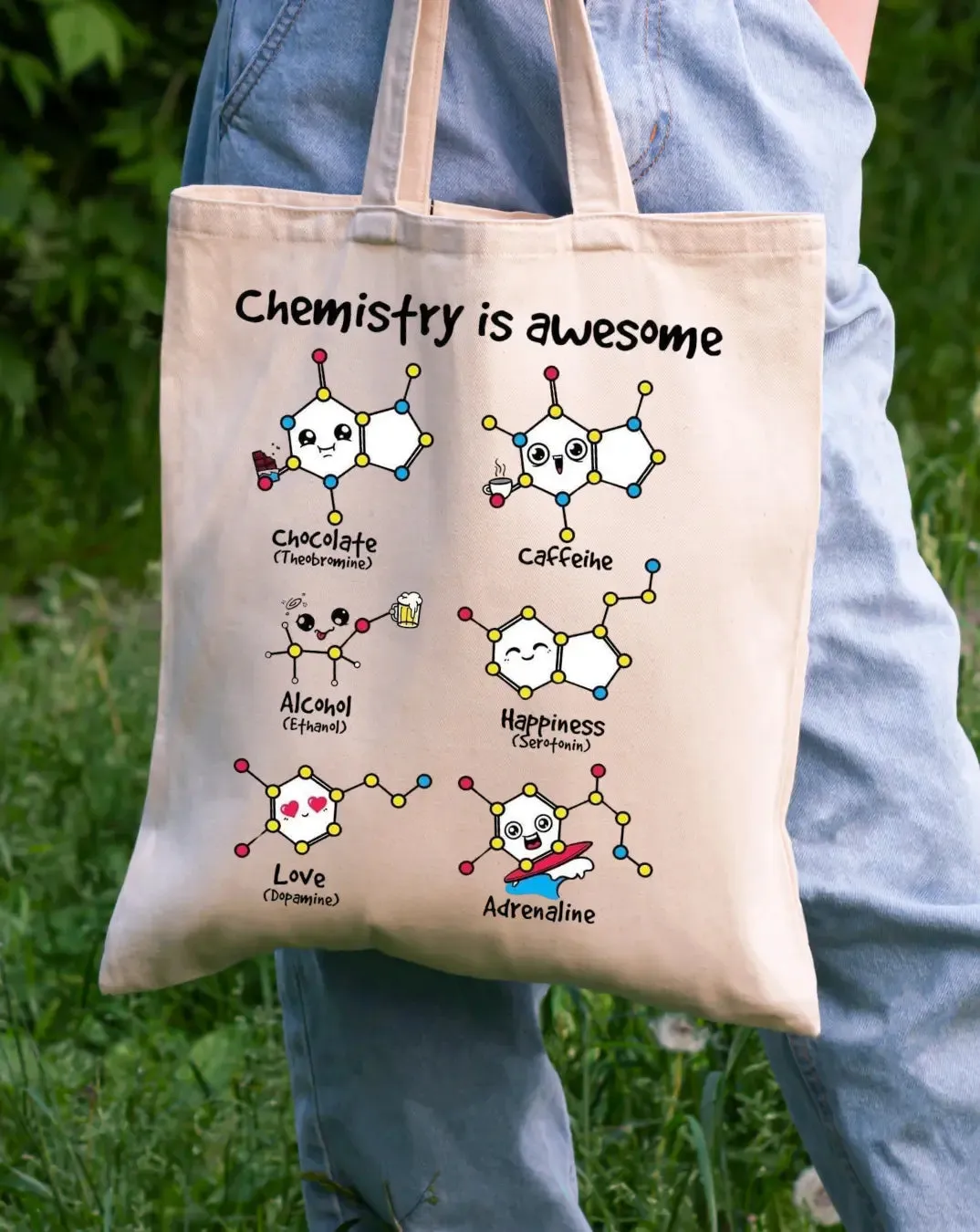 Chemistry Daily Thaila -  Canvas Reusable Bags