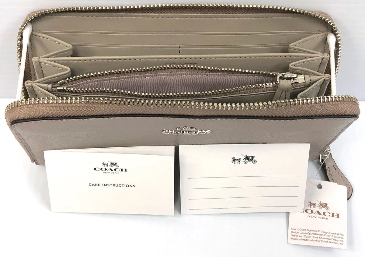 Coach Accordion Zip Wallet