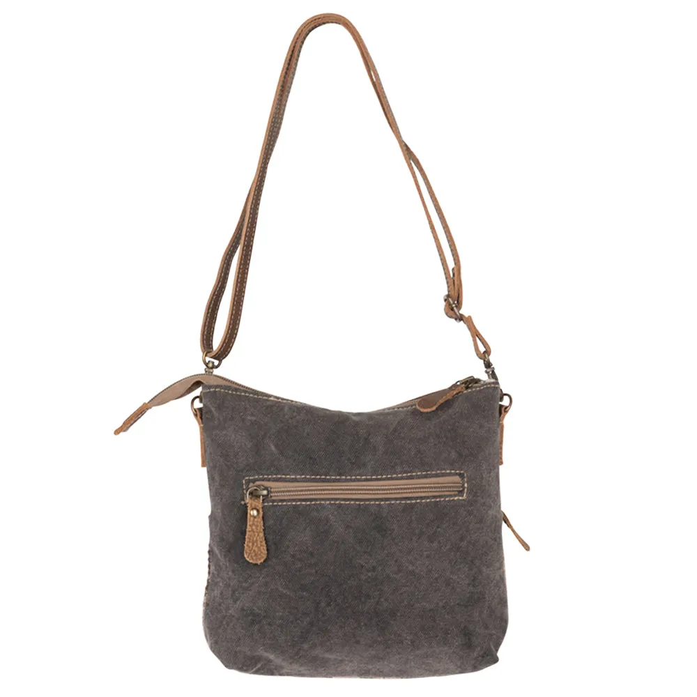 Coffee Canvas Small & Crossbody Bag