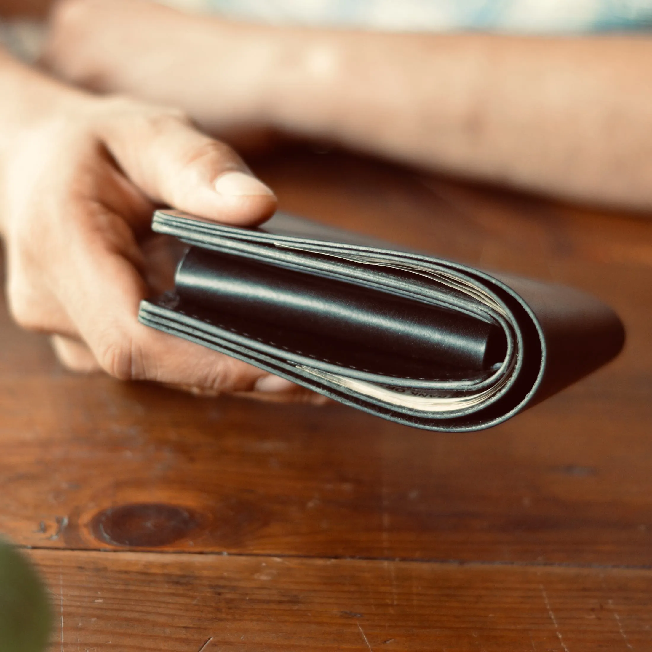 Coin Pocket Wallet No. 2 - Black