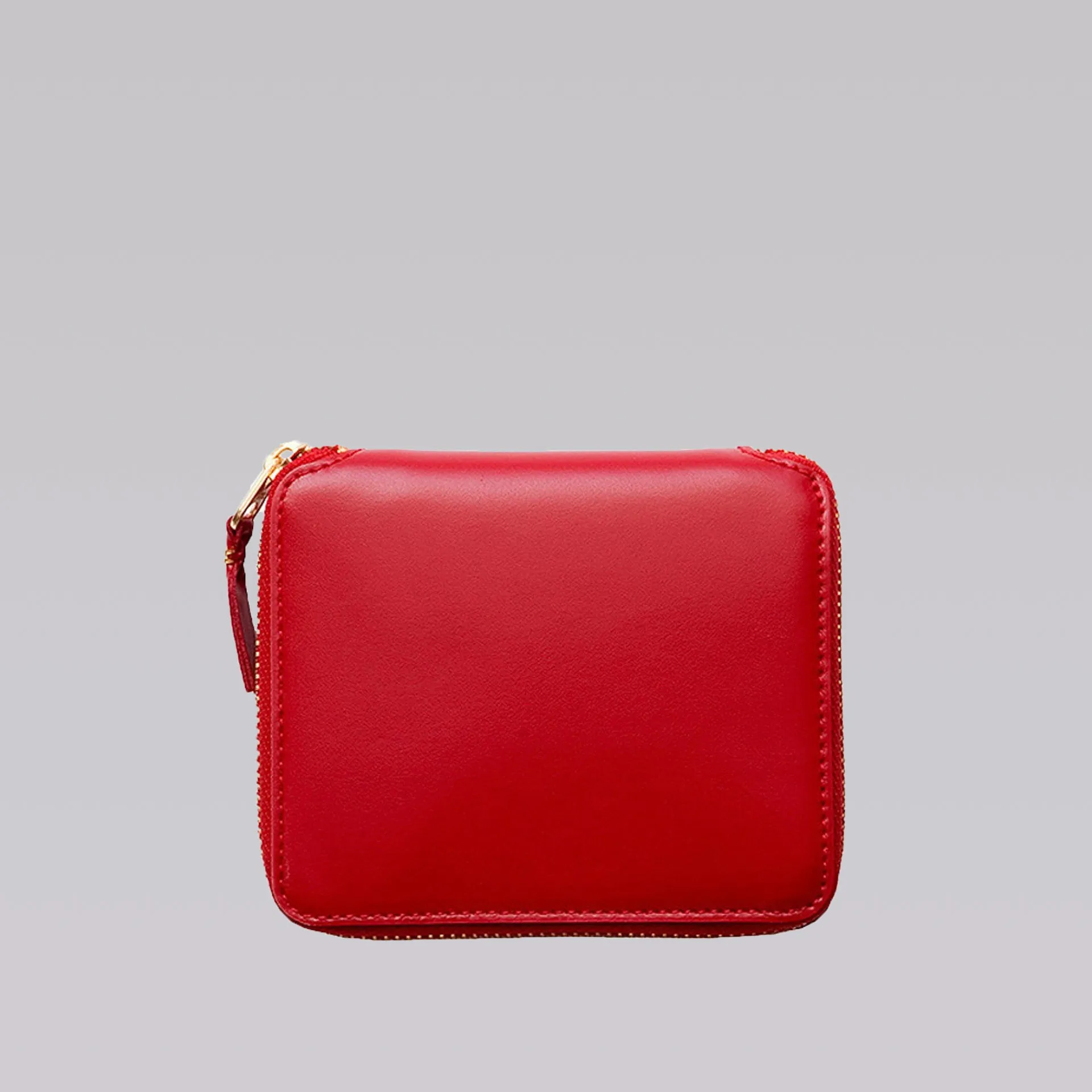 COMME DES GARCONS WALLET SA2100 COLOUR PLAIN RED