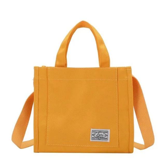 Corduroy Shoulder Tote Bag