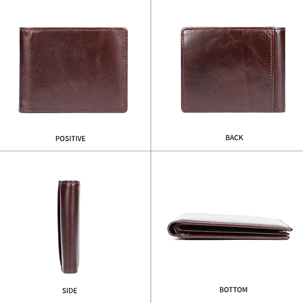 CowLuxe Stylish Leather Men's Wallets