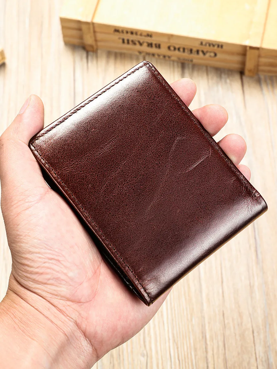 CowLuxe Stylish Leather Men's Wallets