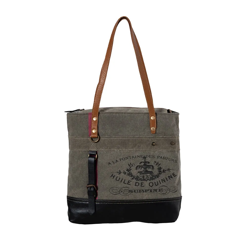 Fontaine de Parfums Gray Tote Bag