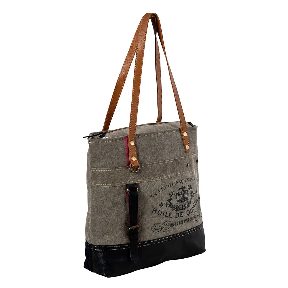 Fontaine de Parfums Gray Tote Bag