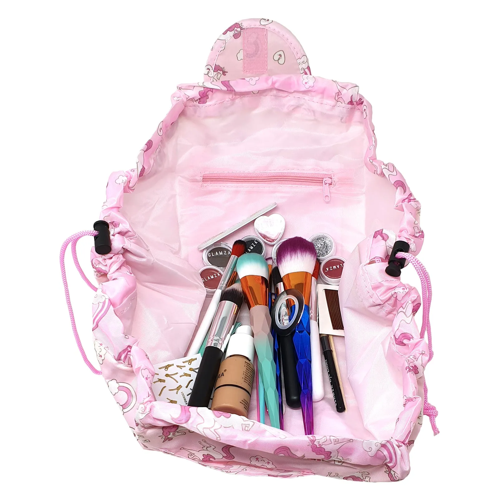 Glamza Drawstring Makeup Storage Bags - 4 Colours