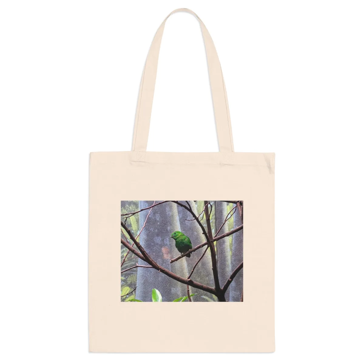 Green Bird Tote Bag