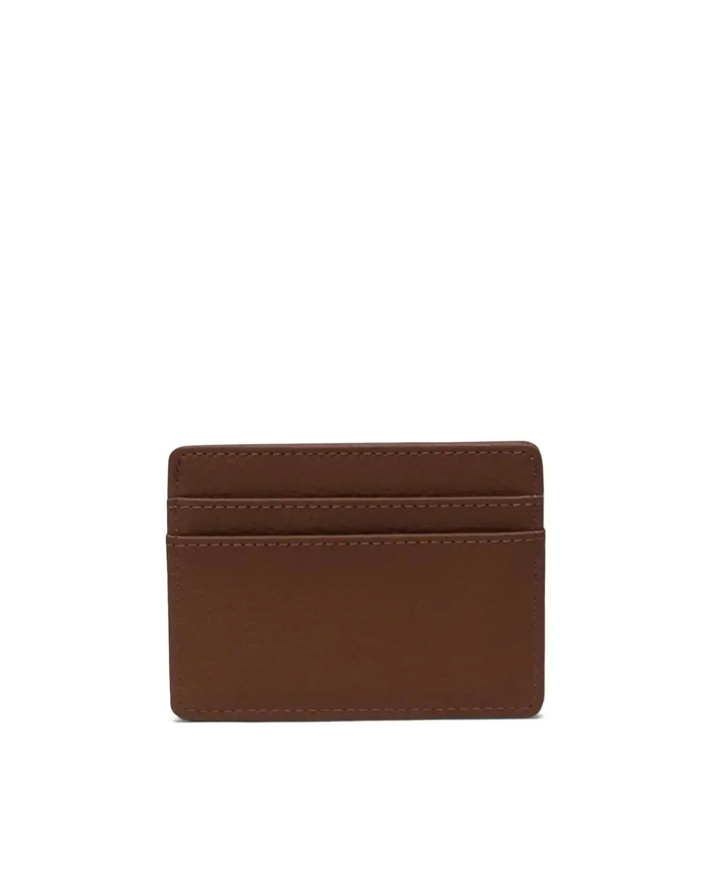 Herschel Charlie Vegan Leather Cardholder - Saddle Brown