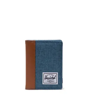 Herschel Gordan Wallet - Copen Blue Crosshatch