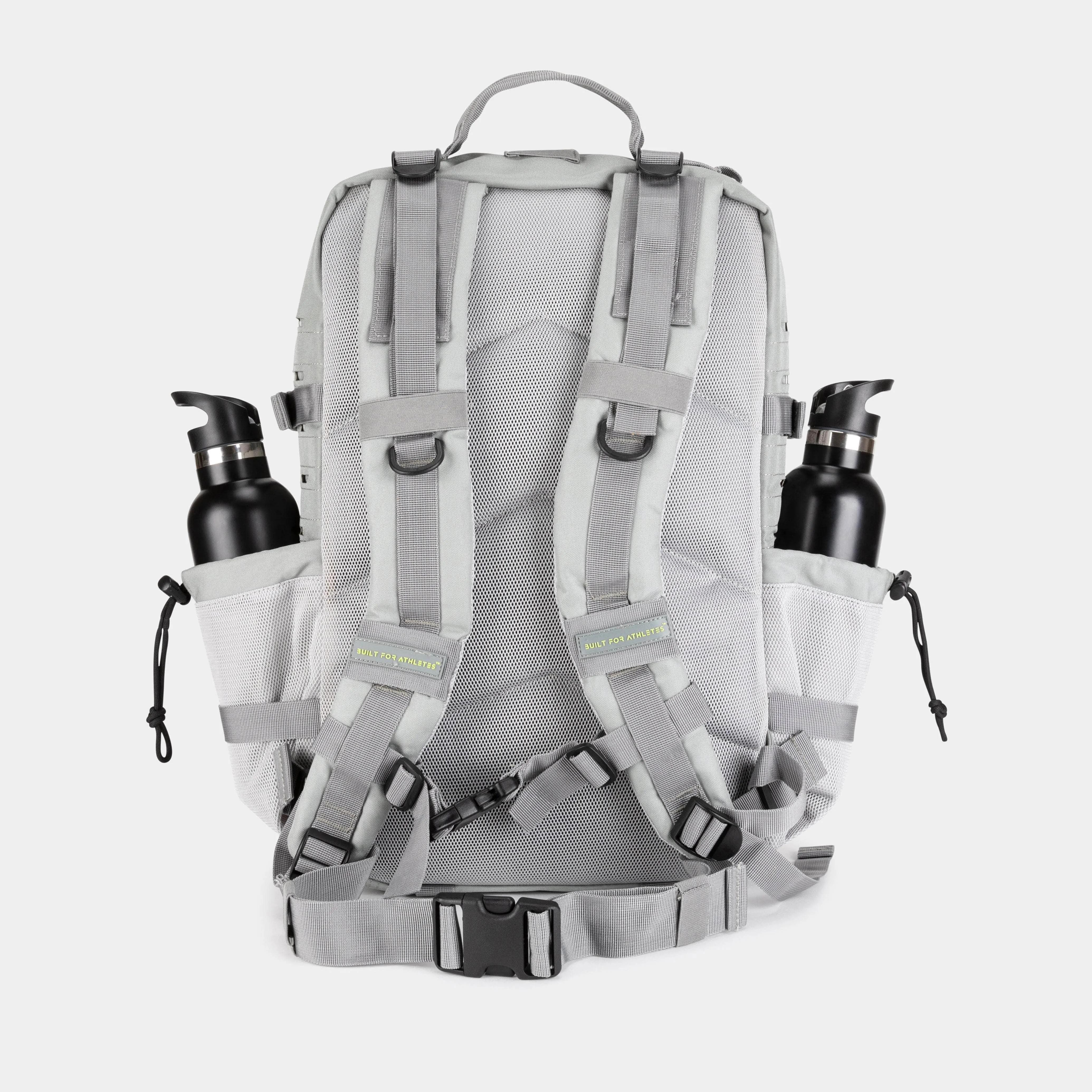 Large Grey & Lime Gym Backpack