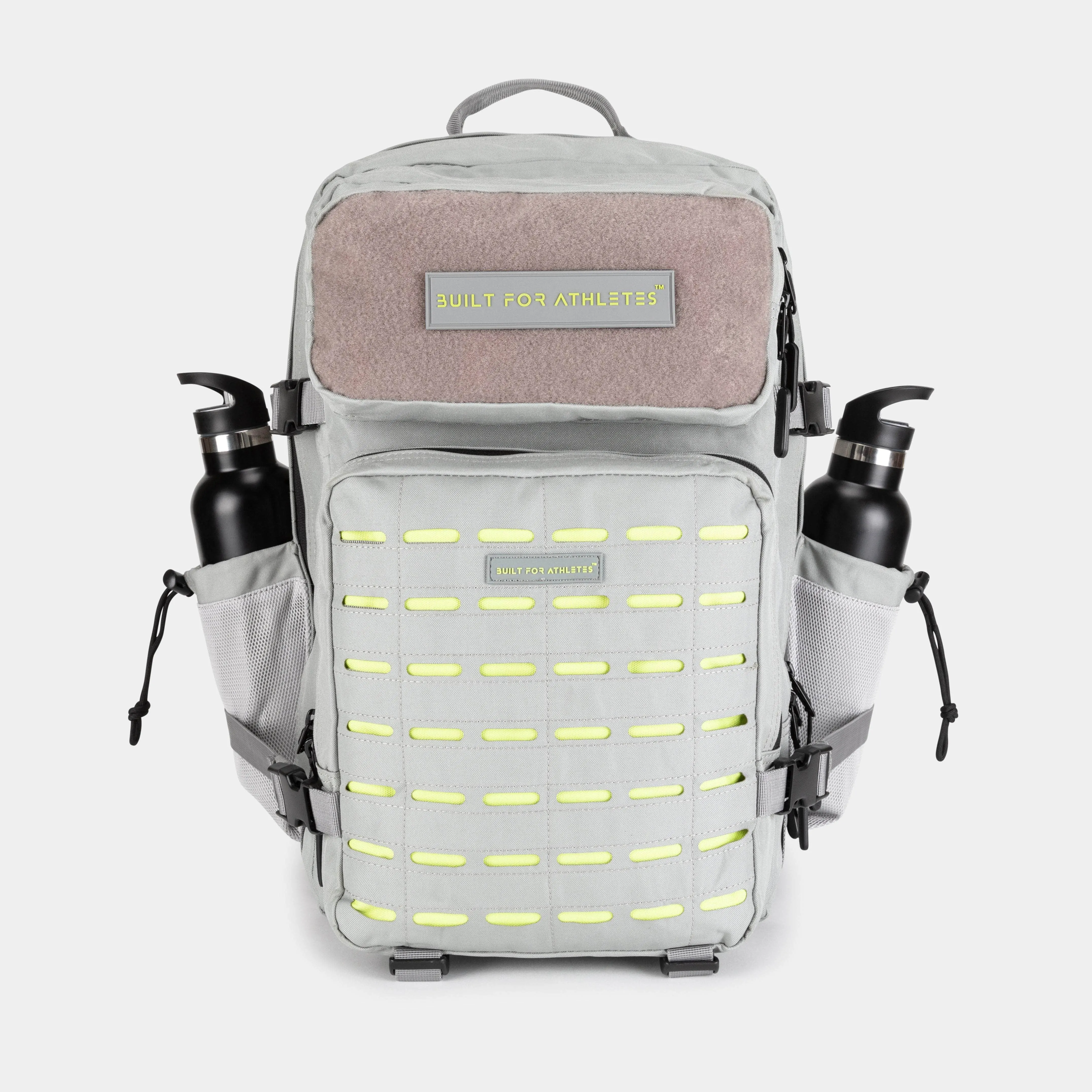 Large Grey & Lime Gym Backpack