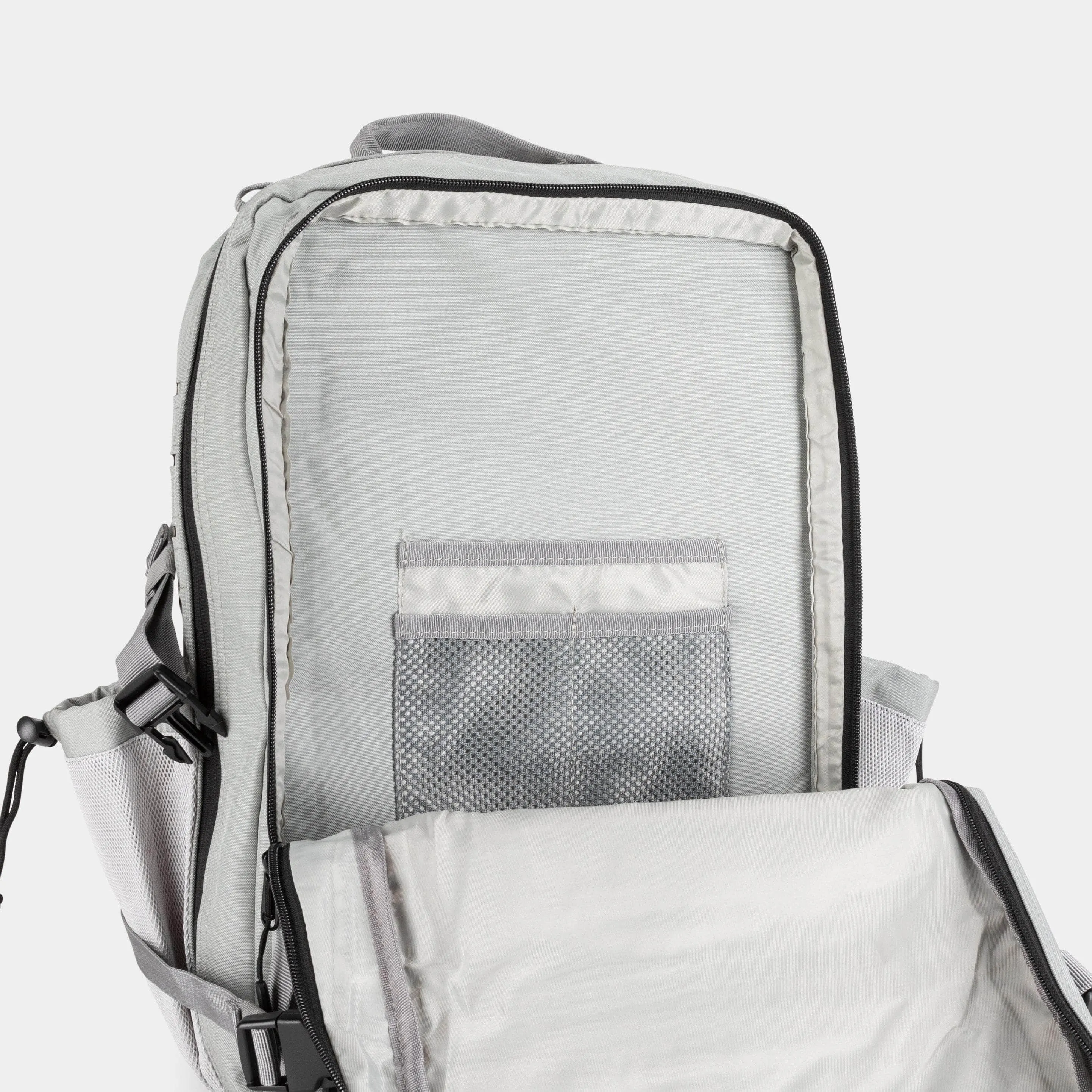 Large Grey & Lime Gym Backpack