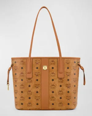 Liz Visetos Small Tote with MCM Monogram