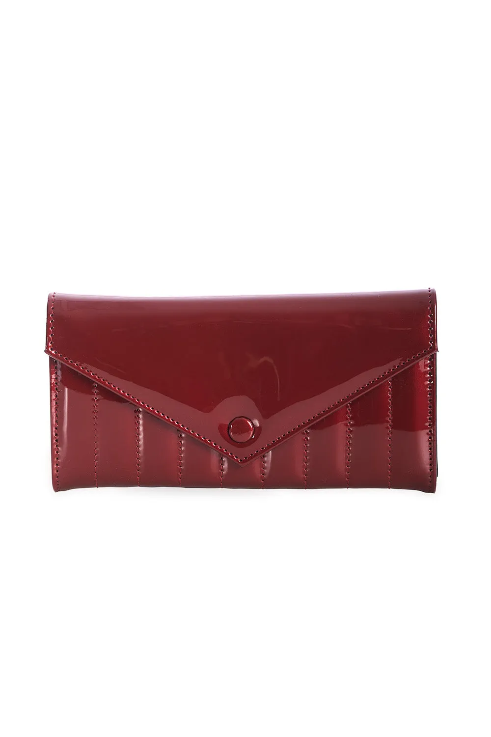 Maggie May Wallet in Burgundy by Banned Apparel