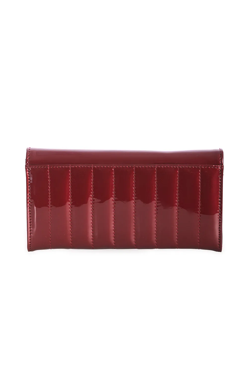 Maggie May Wallet in Burgundy by Banned Apparel