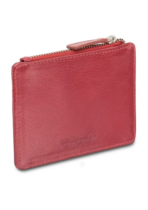 Mancini Leather Coin Purse/Credit Card Case RFID