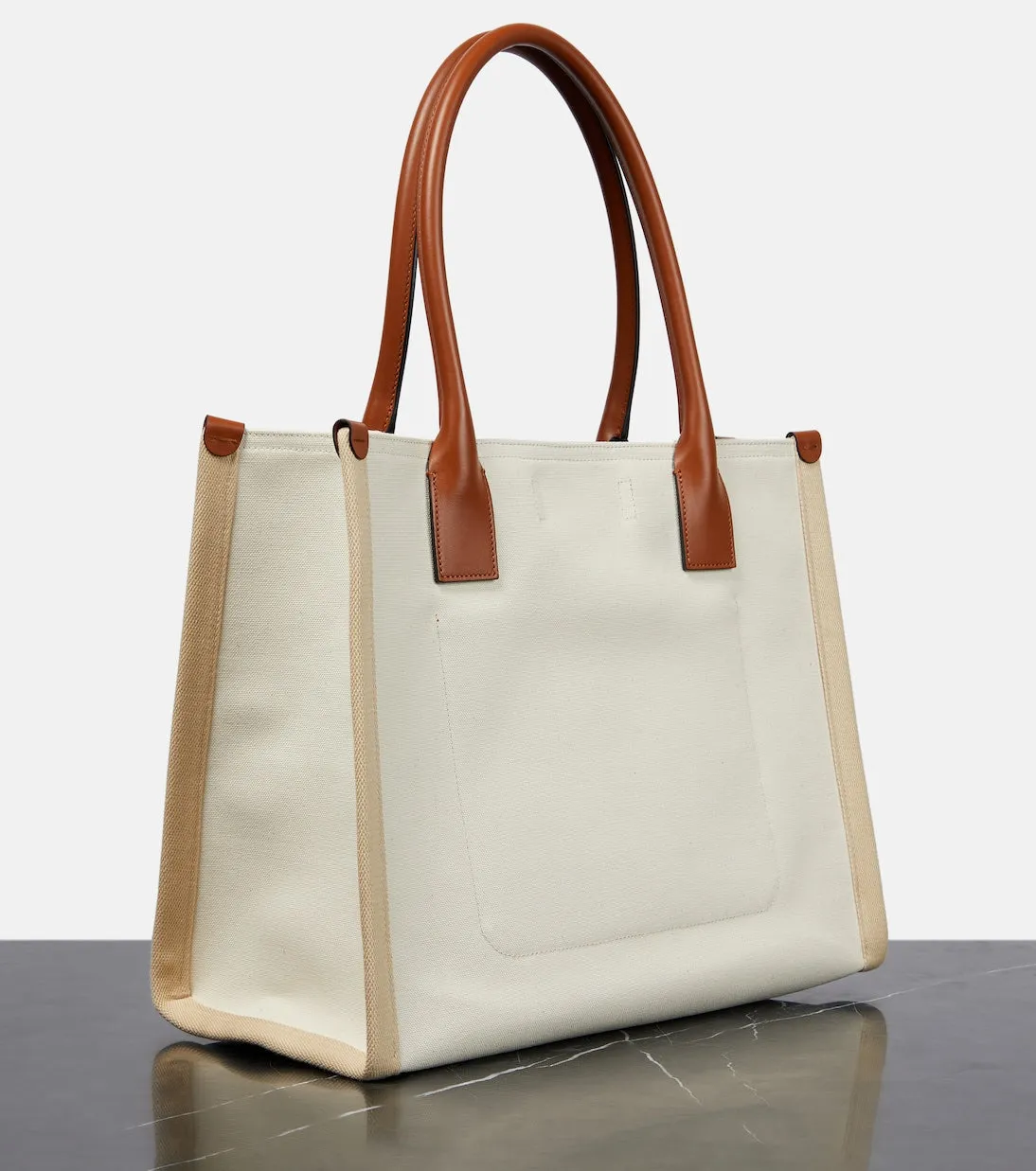 Nastroloubi Christian Louboutin Large Canvas Tote, Neutral