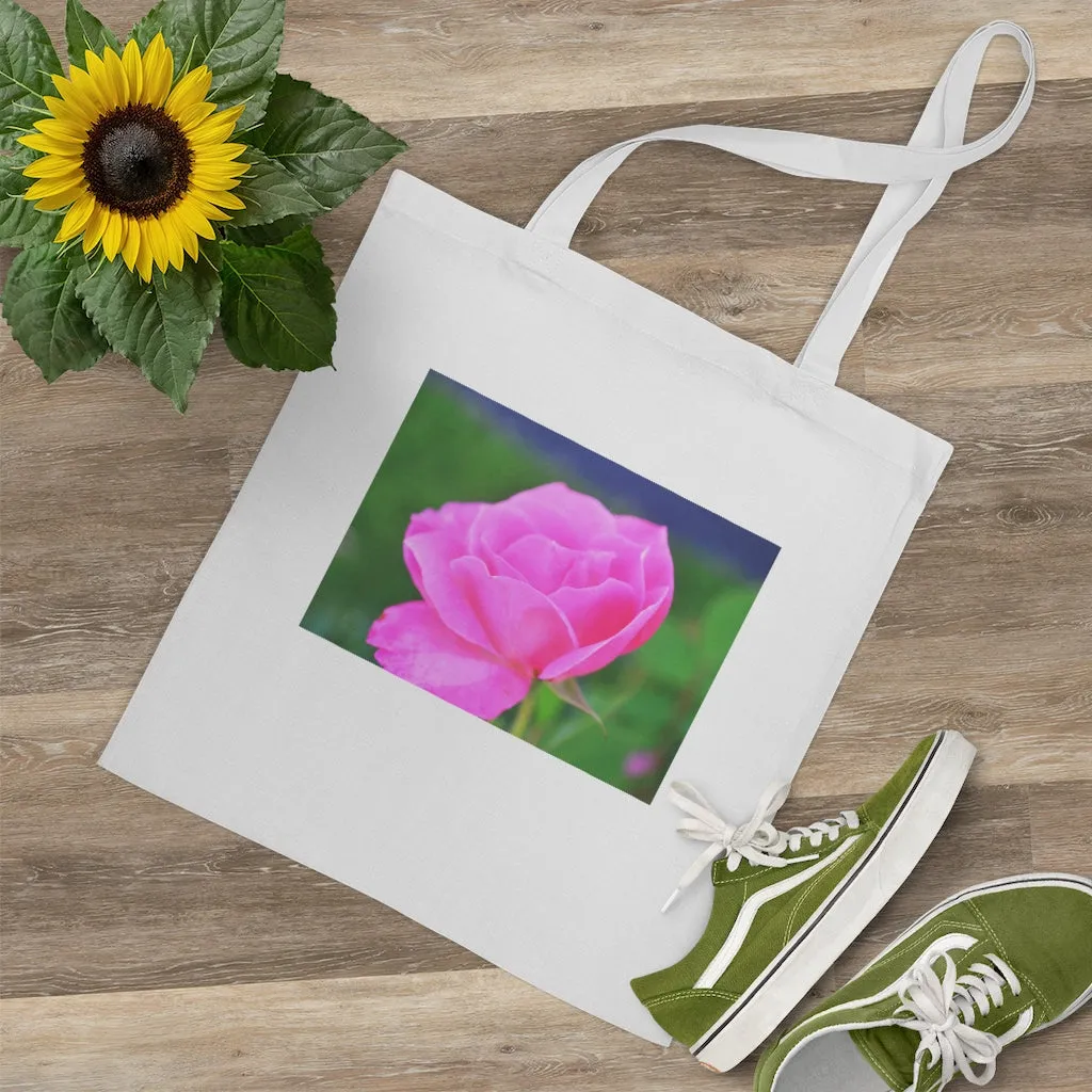 Pink Flower Tote Bag