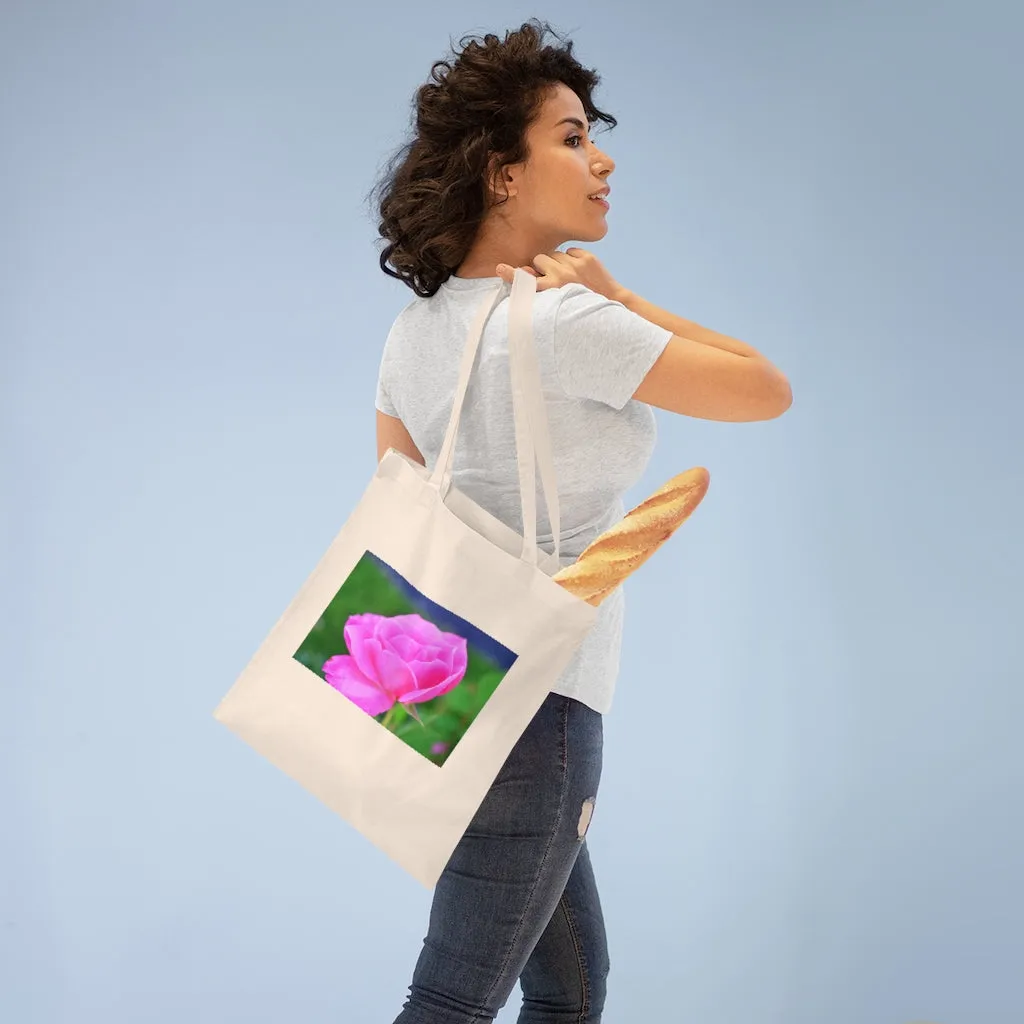 Pink Flower Tote Bag