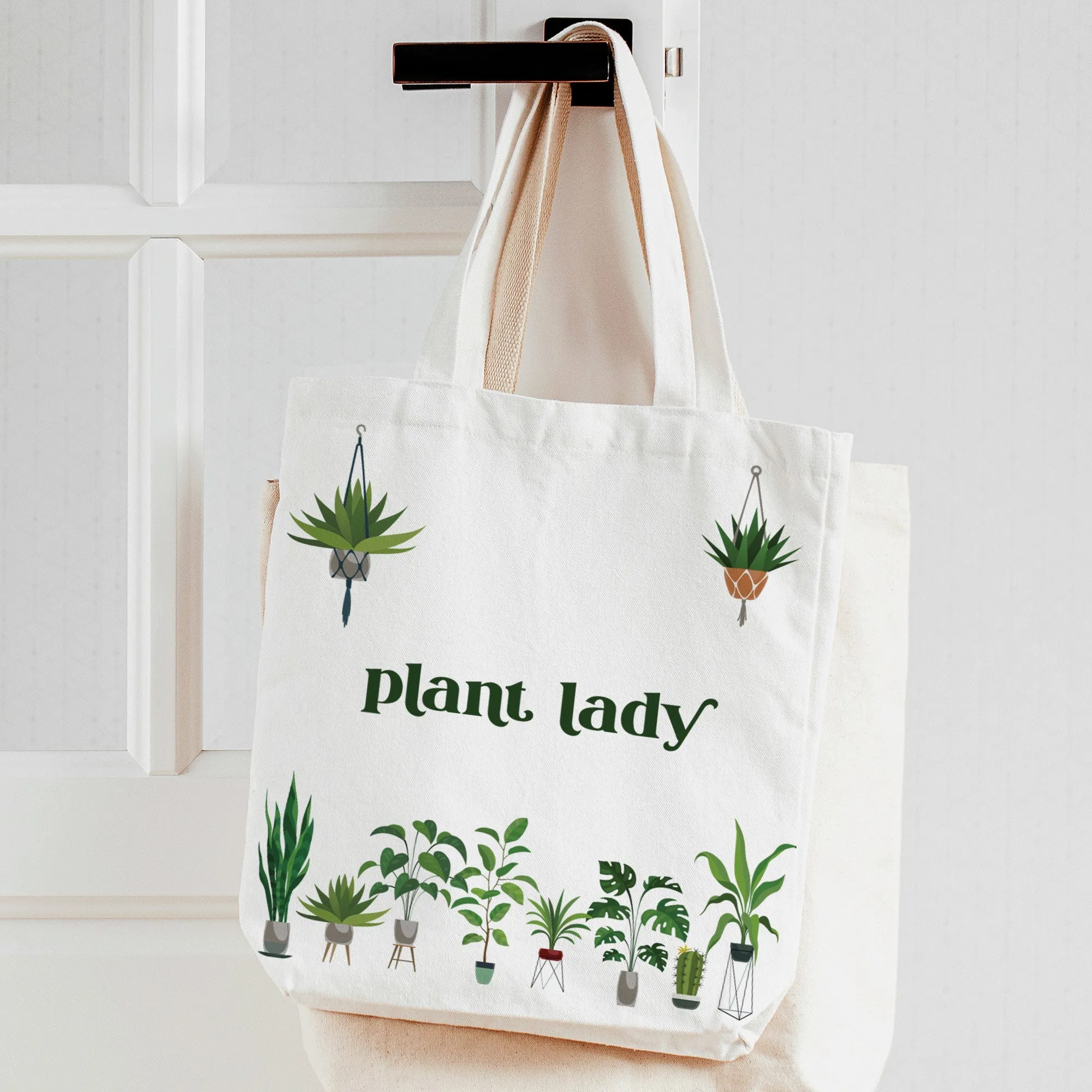 Plant Lady | Plant Lover totebag | Plant tote bag gardening lover gift