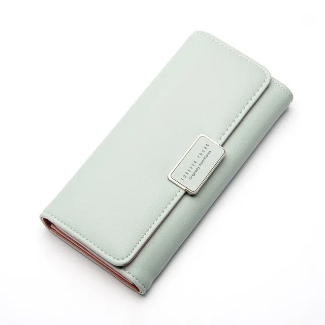 Pure Passport Cover Large Fresh Capacity Wallet