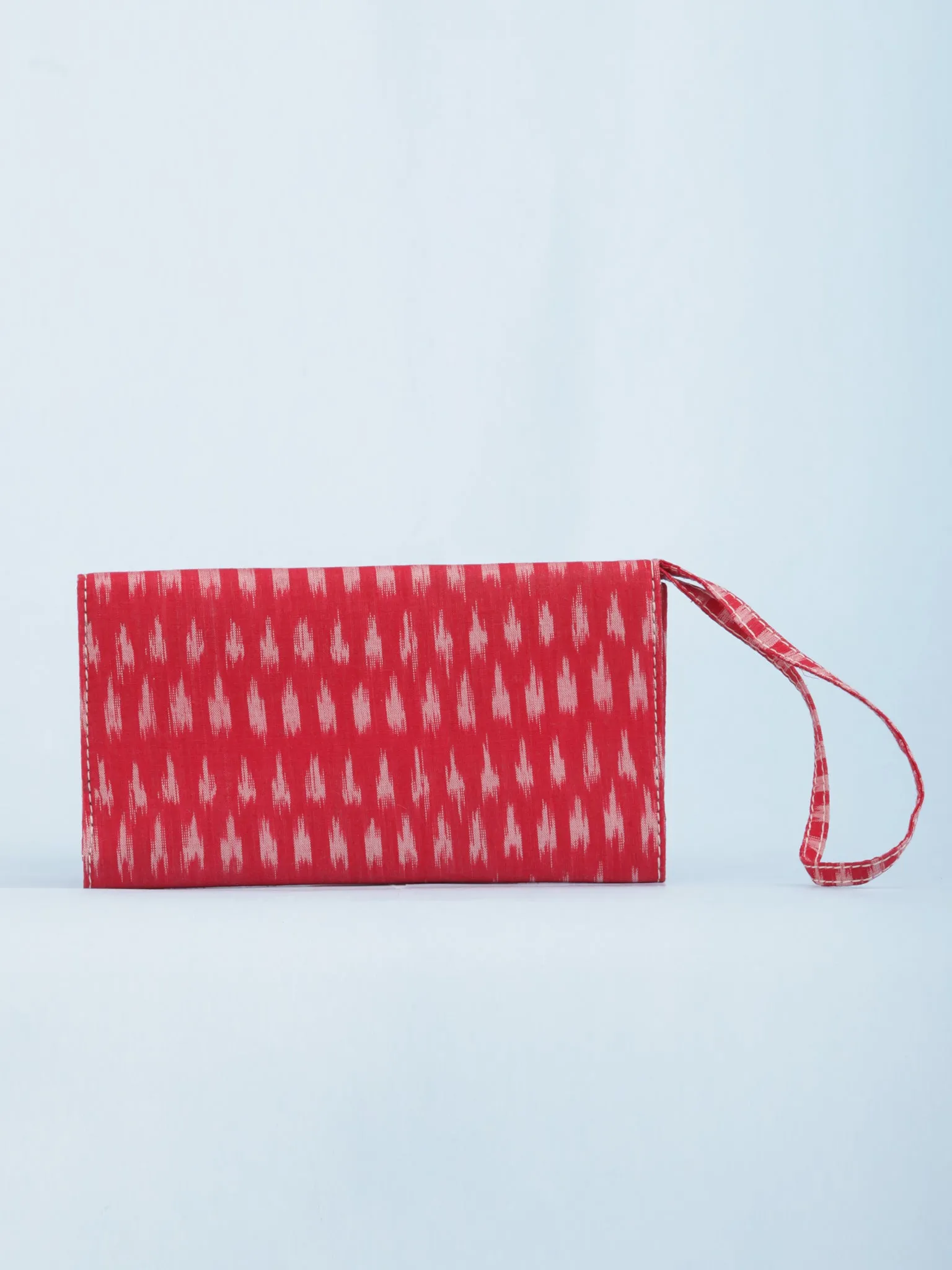 Red Ikat Small Clutch Bag - B1401