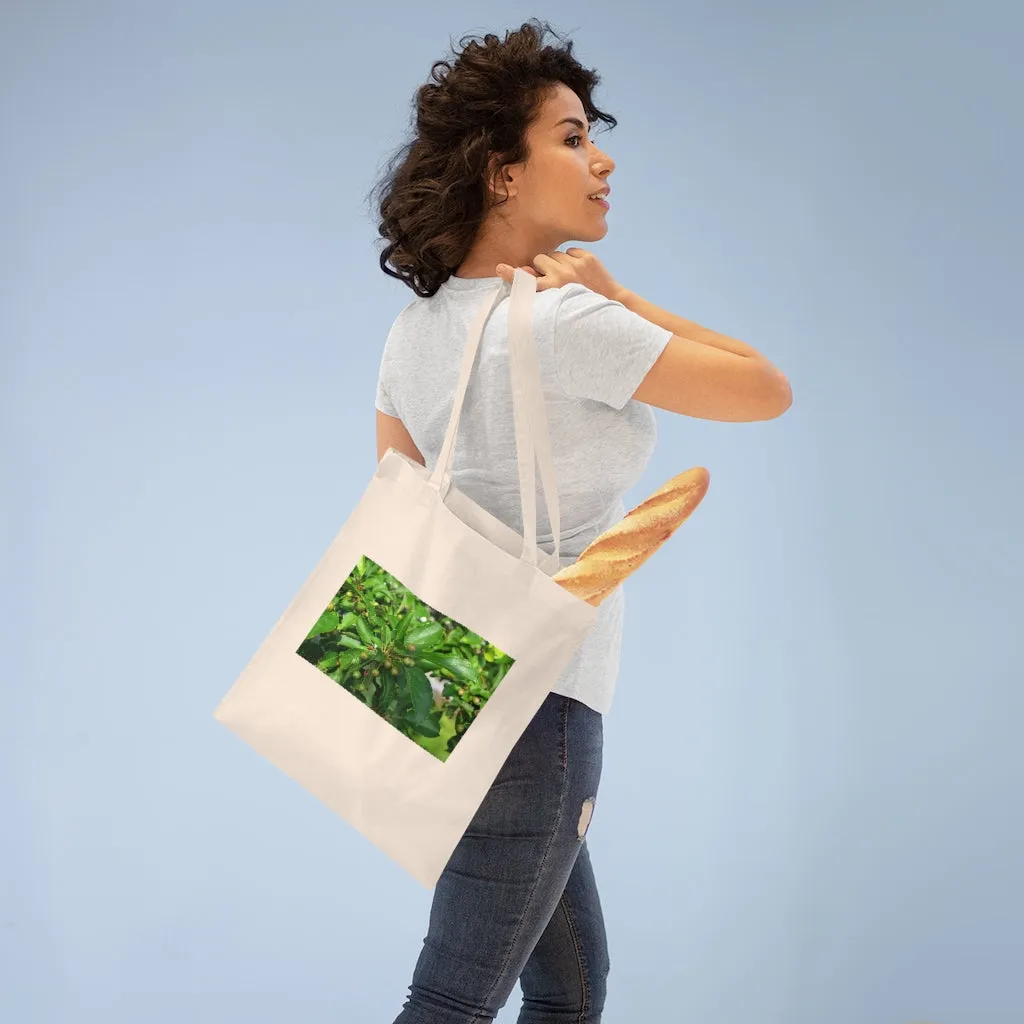 Seeds and Green Leaves Tote Bag