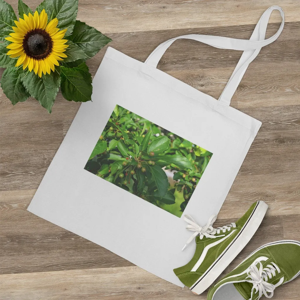 Seeds and Green Leaves Tote Bag