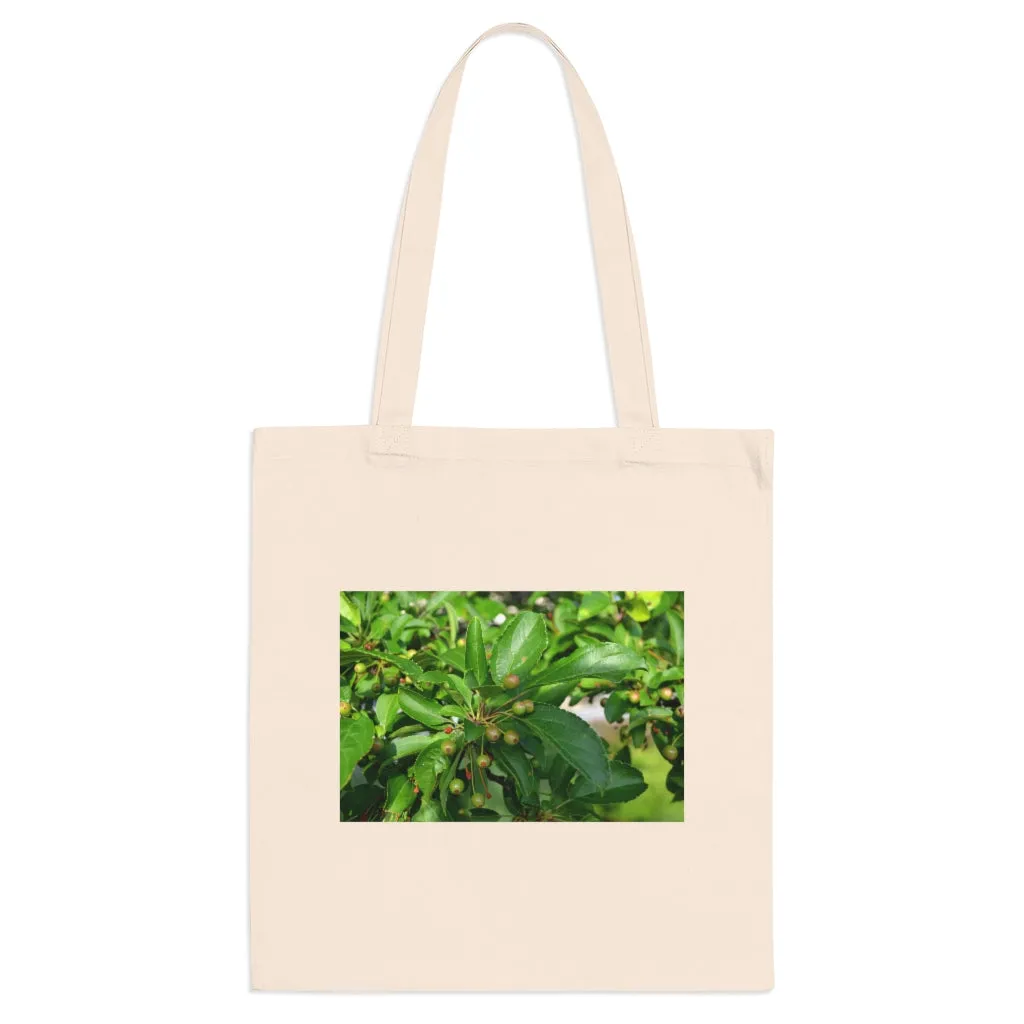 Seeds and Green Leaves Tote Bag