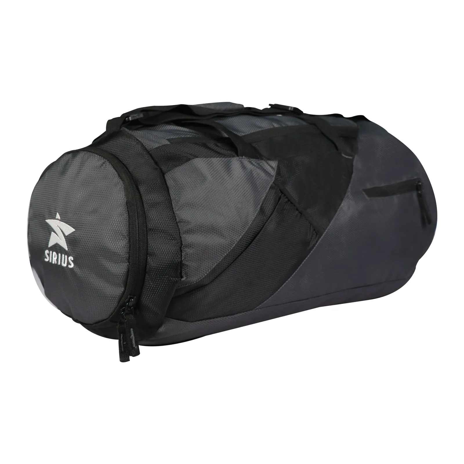 Sirius Gym bag Plain black and grey