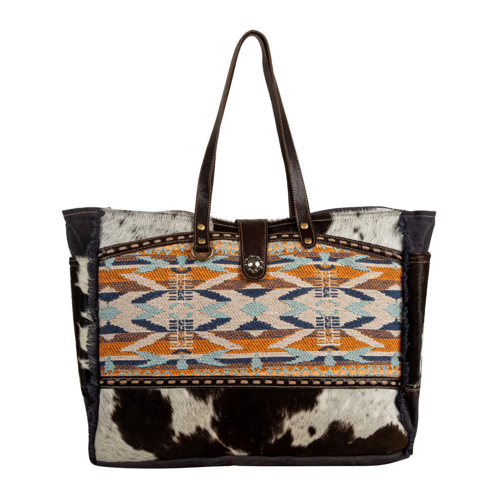 Sun Serape Weekender Bag