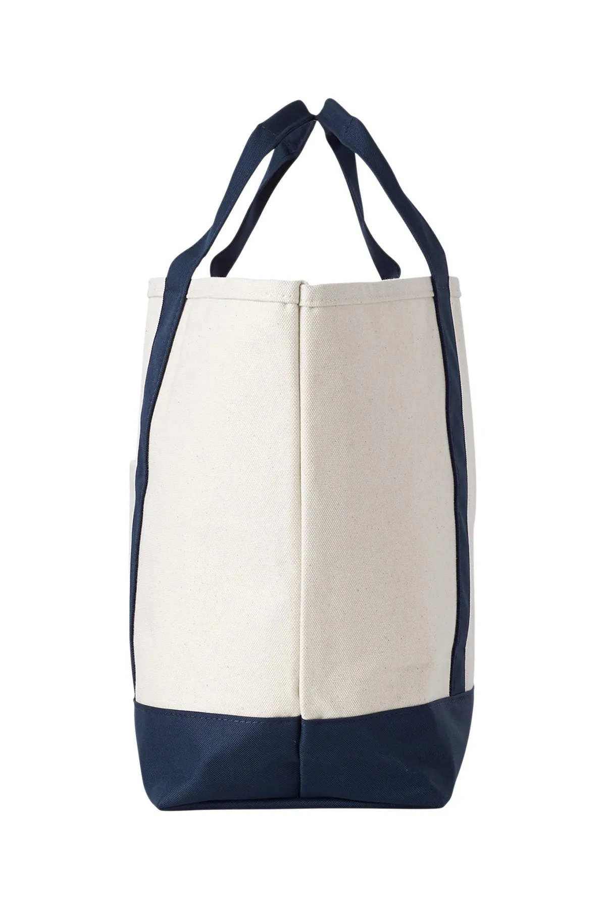 Vineyard Vines Custom Canvas Captain Tote, Natural/Vineyard Navy