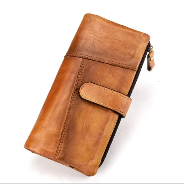 Vintage Leather Wallet Notecase