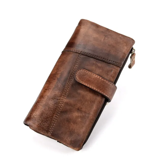 Vintage Leather Wallet Notecase