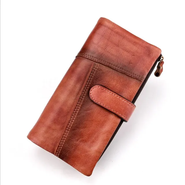 Vintage Leather Wallet Notecase