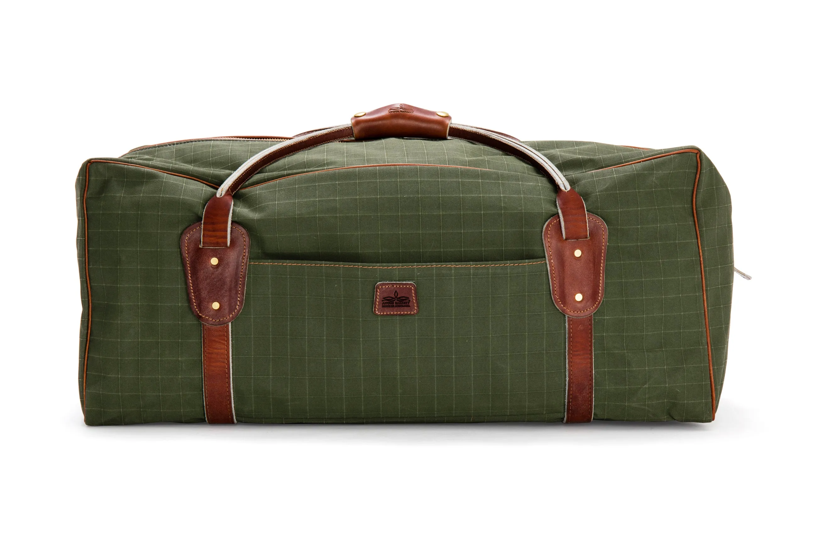 Warrego Gear Bag - Green Canvas