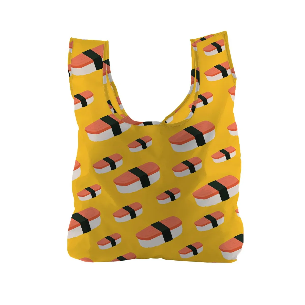 Yellow Sushi Spam Eco Tote Bag